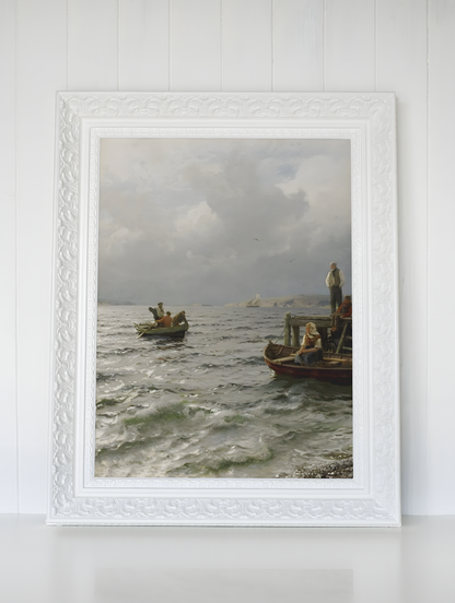 Hans Fredrik Gude (1825–1903) Kunstsamling - Kunsttrykk A3+/A3 - Uten ramme #4