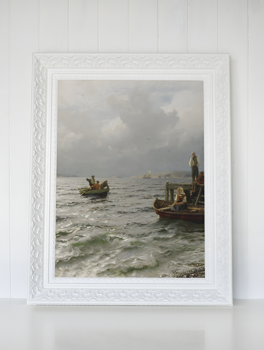 Hans Fredrik Gude (1825–1903) Kunstsamling - Kunsttrykk A3+/A3 - Uten ramme #4