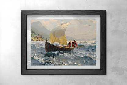 Hans Dahl (1849-1937) Kunstsamling - Kunsttrykk A3+/A3 - Uten ramme
