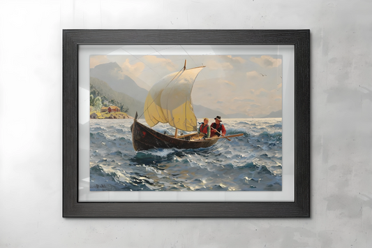 Hans Dahl (1849-1937) Kunstsamling - Kunsttrykk A3+/A3 - Uten ramme
