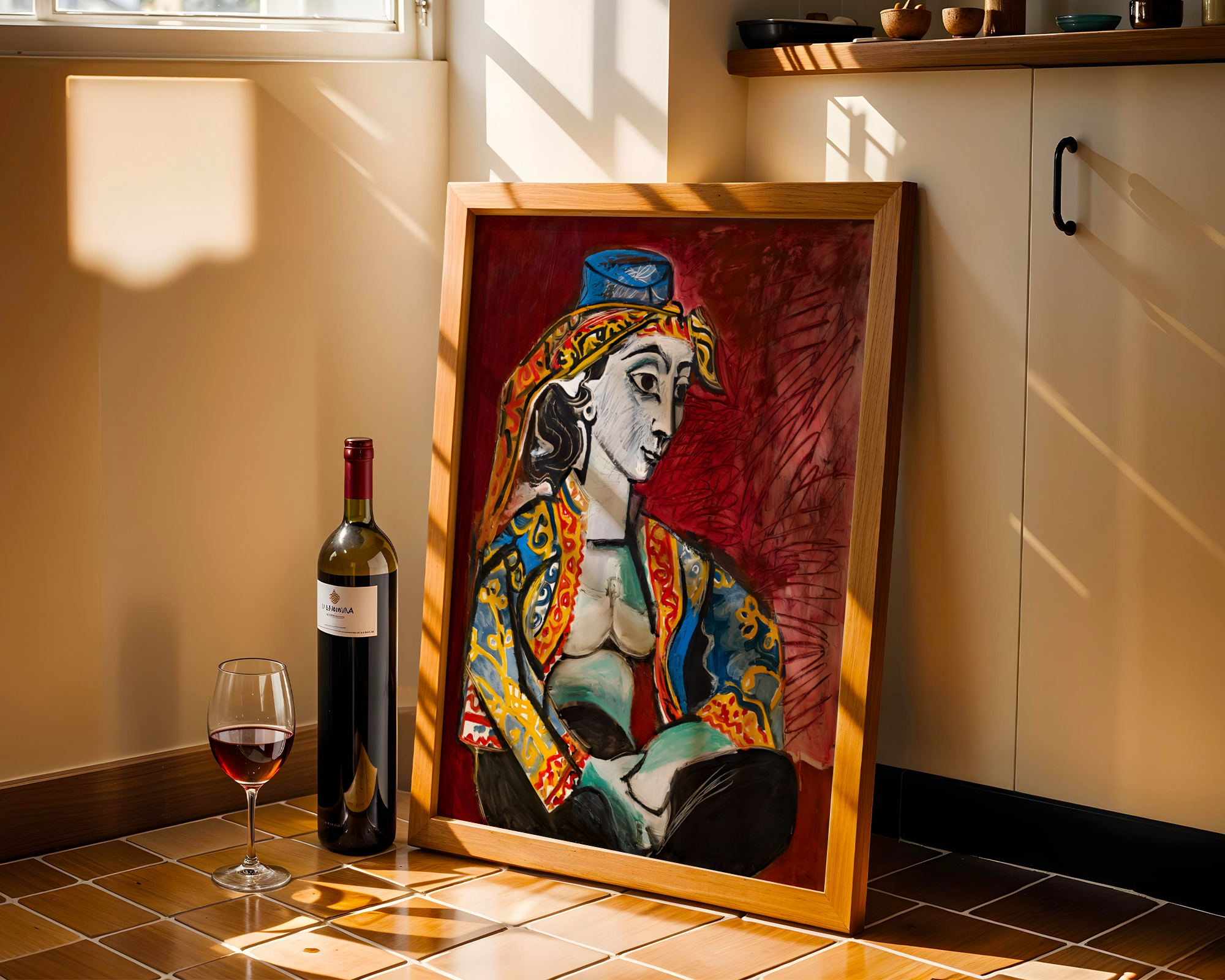 Pablo Picasso - Jacqueline i tyrkisk kostyme (1955)