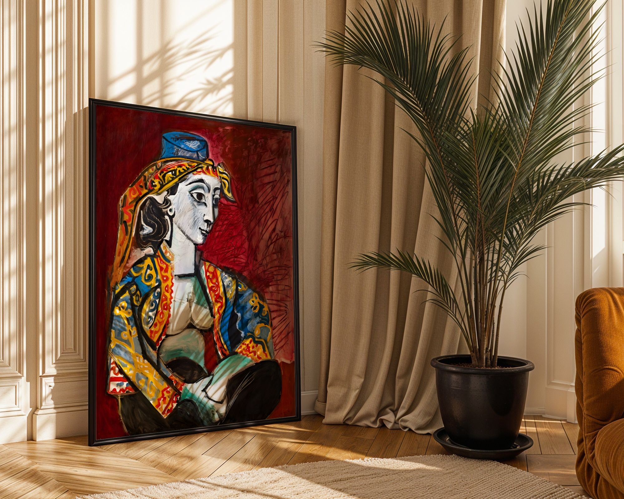 Pablo Picasso - Jacqueline i tyrkisk kostyme (1955)