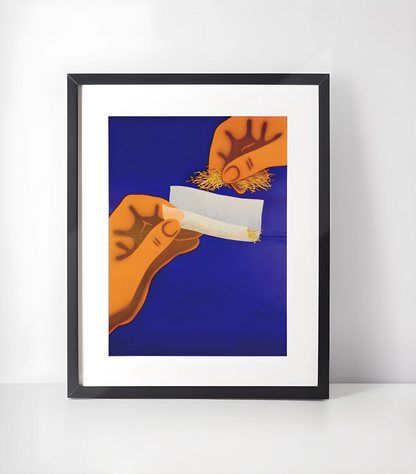 Cigar & Røyk Kunstsamling - Kunsttrykk A3+/A3 - Uten ramme