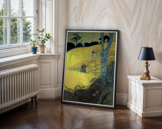 Paul Sérusier - Harvest Scene (1890)