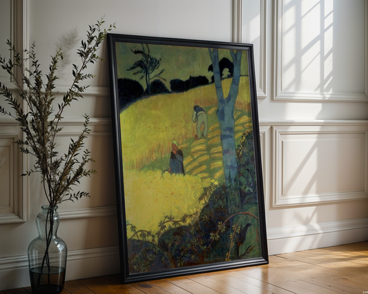 Paul Sérusier - Harvest Scene (1890)