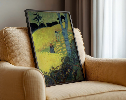 Paul Sérusier - Harvest Scene (1890)