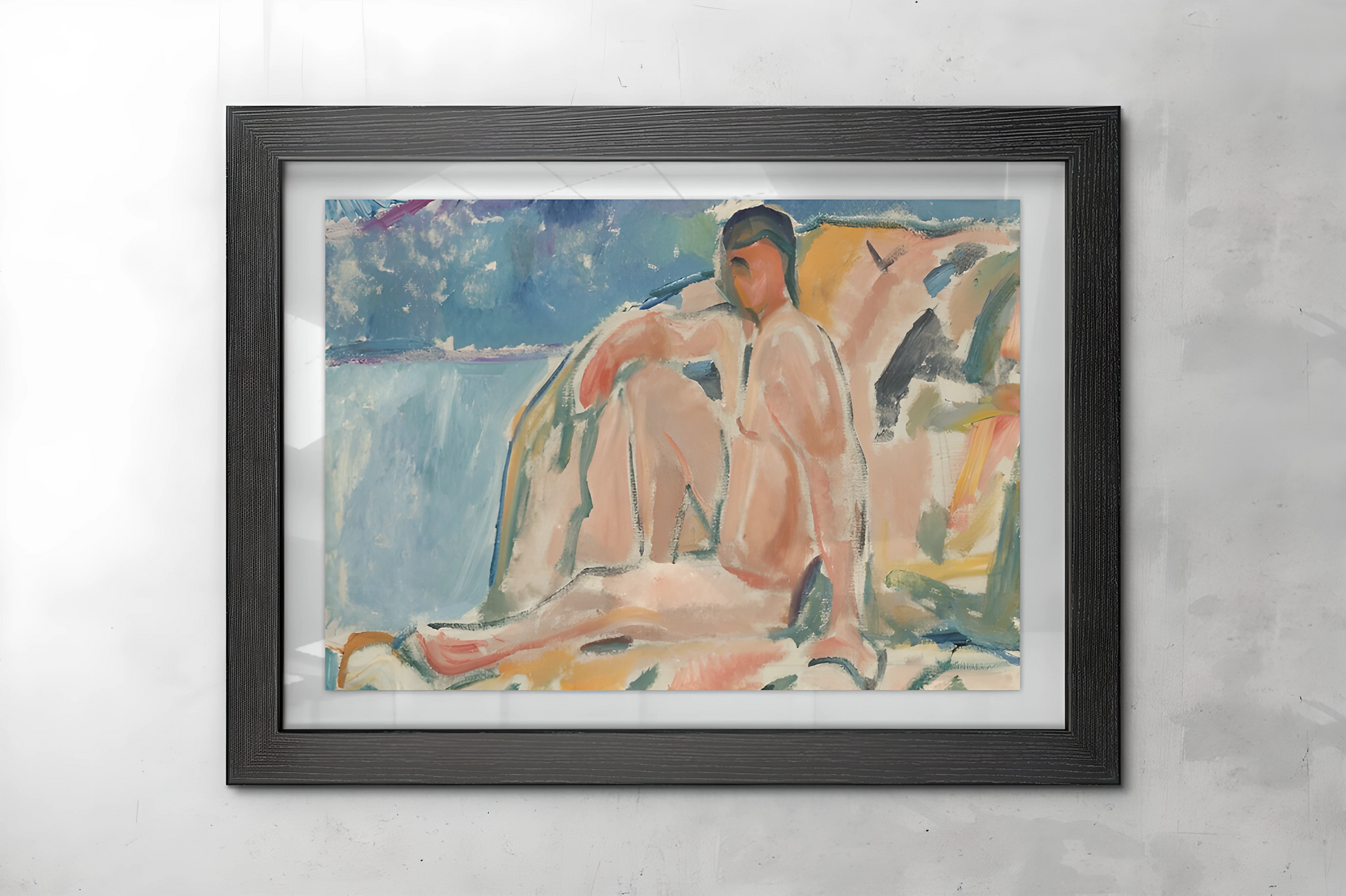 Edvard Munch Nakne Malerier Kunstsamling - Kunsttrykk A3+/A3 - Uten ramme