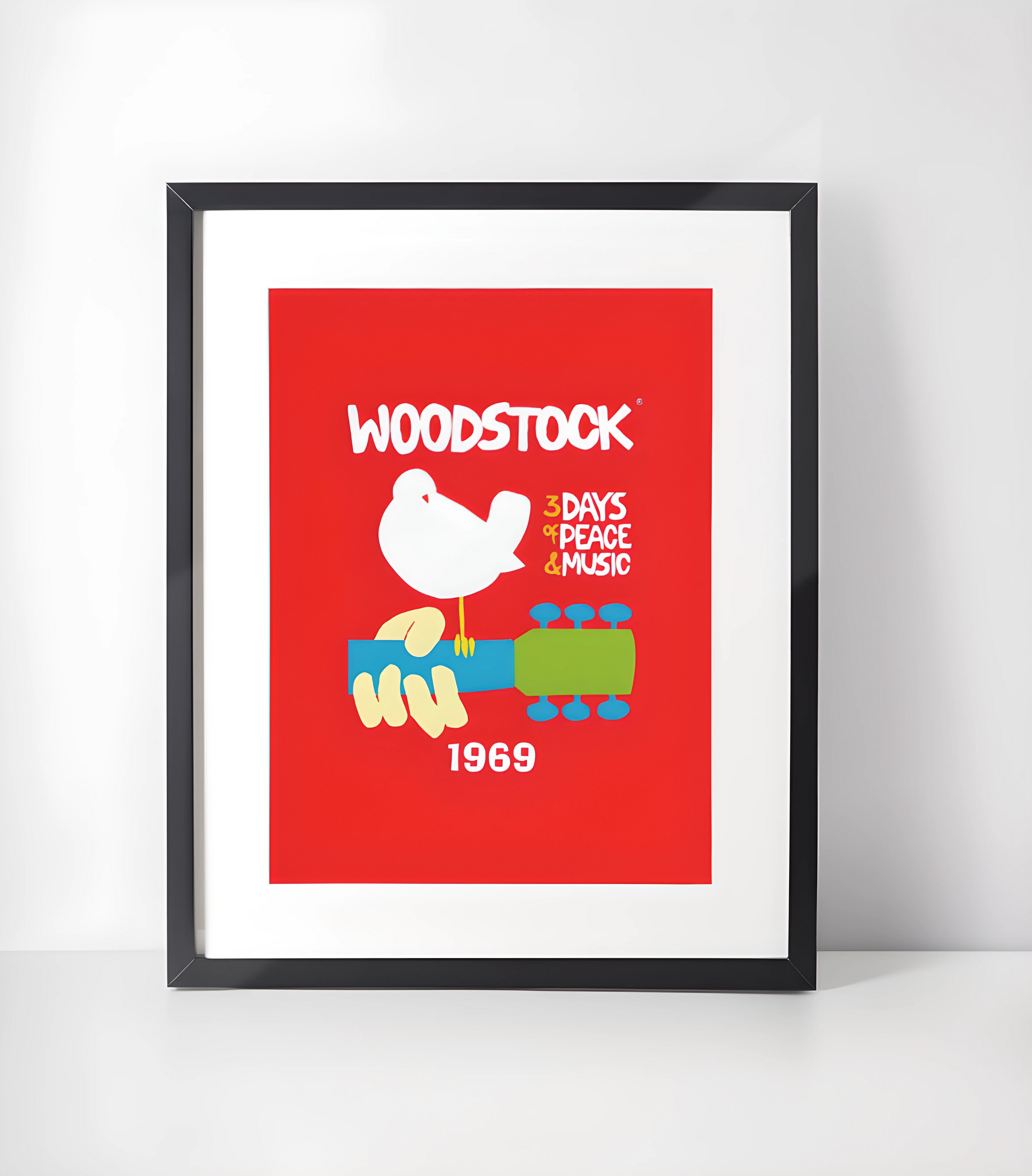 Woodstock Festival Kunstsamling - Kunsttrykk A3+/A3 - Uten ramme
