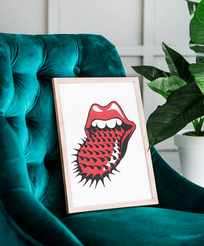 The Rolling Stones Kunstsamling - Kunsttrykk A3+/A3 - Uten ramme #2 Rolling Stones Kunst 1994