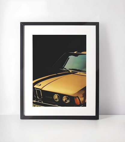 Vintage Kjøretøy Kunstsamling - Kunsttrykk A3+/A3 - Uten ramme #6 BMW v2