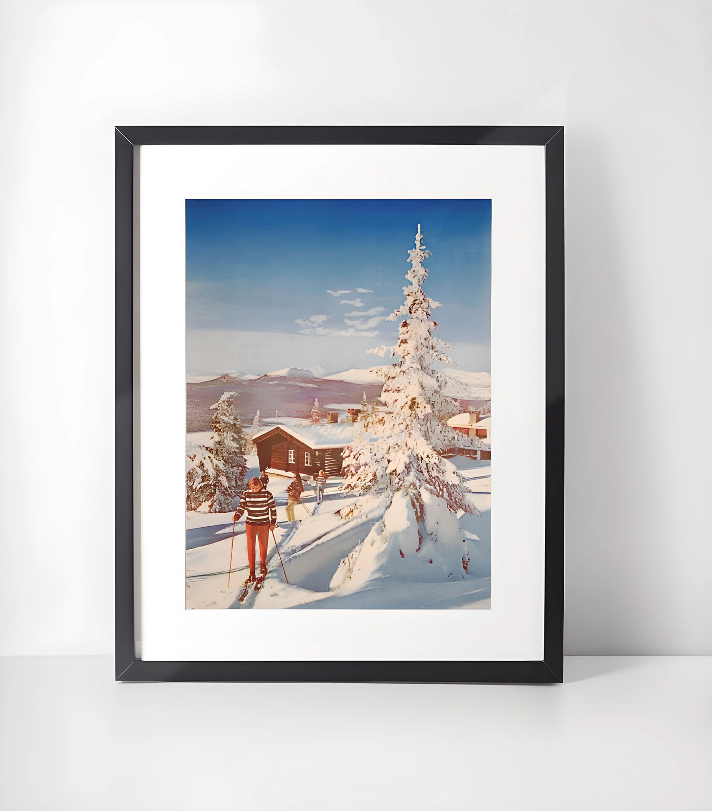 Norge Vintage Posters Kunstsamling - Kunsttrykk A3+/A3 - Uten ramme