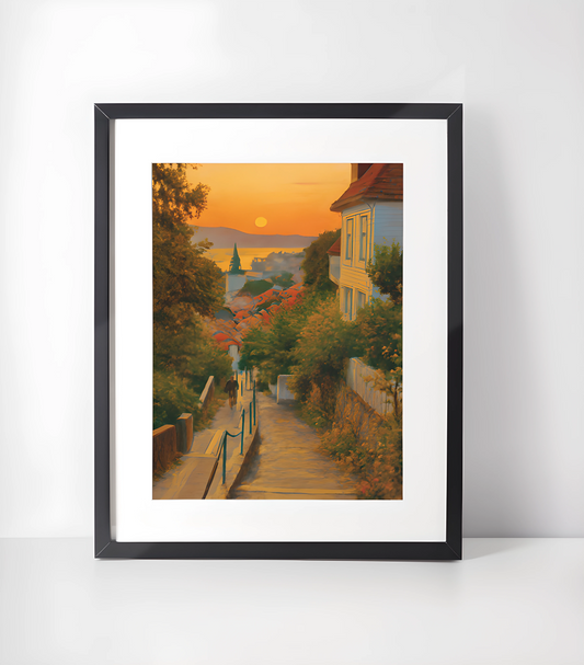 Bergen Kunstsamling - Kunsttrykk A3+/A3 - Uten ramme