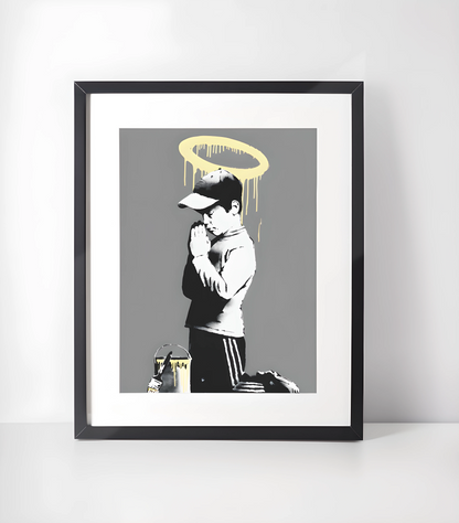 Banksy Gatekunst - Samling - Kunsttrykk A3+/A3 - Uten ramme #5 Altergutt av Banksy
