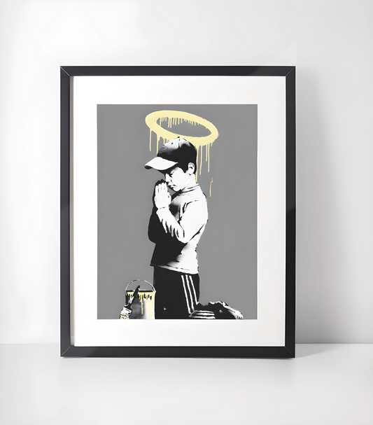 Banksy Gatekunst - Samling - Kunsttrykk A3+/A3 - Uten ramme #5 Altergutt av Banksy