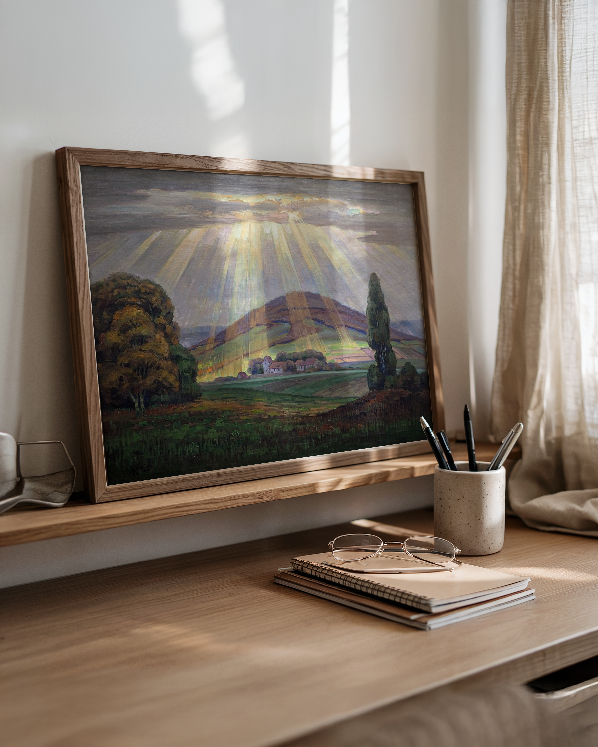 Albert König - Landscape with a Blessing of Light