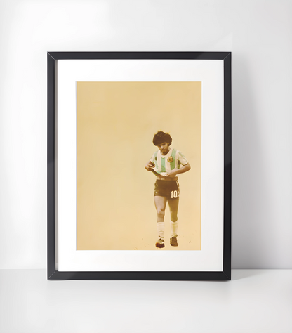 Maradona Vintage 3 for 1 Kunstsamling - Kunsttrykk A3+/A3 - Uten ramme #1 Kampen