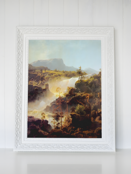 Hans Fredrik Gude (1825–1903) Kunstsamling - Kunsttrykk A3+/A3 - Uten ramme #7