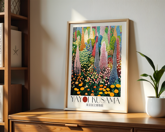 Yayoi Kusama - Flower Garden (Tokyo nasjonalmuseum)