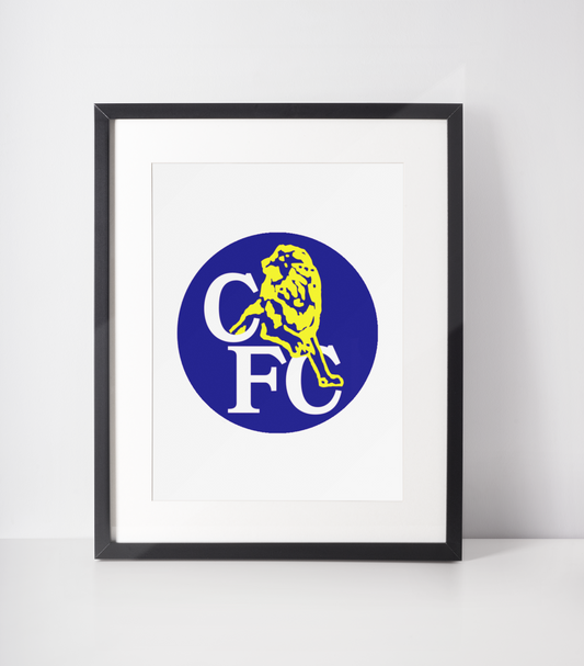 FC Chelsea Retro Kunstsamling - Kunsttrykk A3+/A3 - Uten ramme