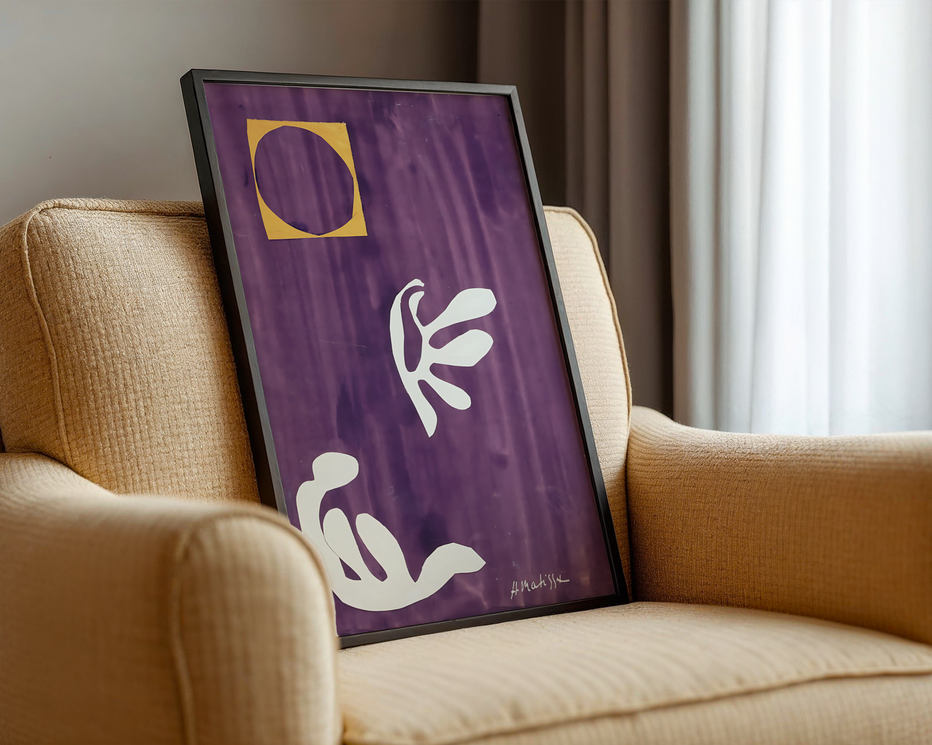 Henri Matisse - Composition (Harmonie Tahitienne)