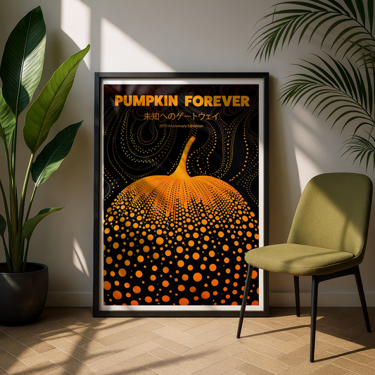 Yayoi Kusama - 20th Anniversary Exhibition Poster