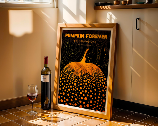 Yayoi Kusama - 20th Anniversary Exhibition Poster