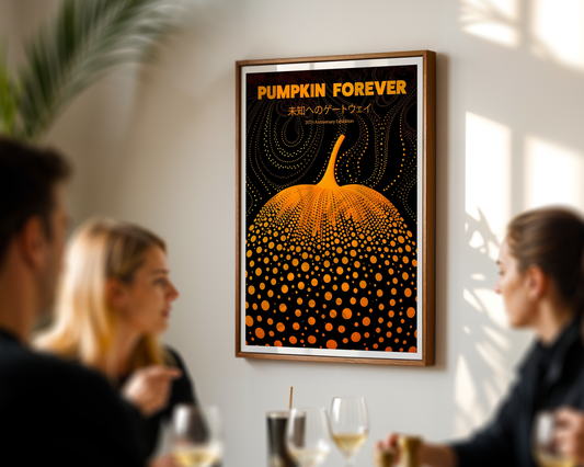 Yayoi Kusama - 20th Anniversary Exhibition Poster