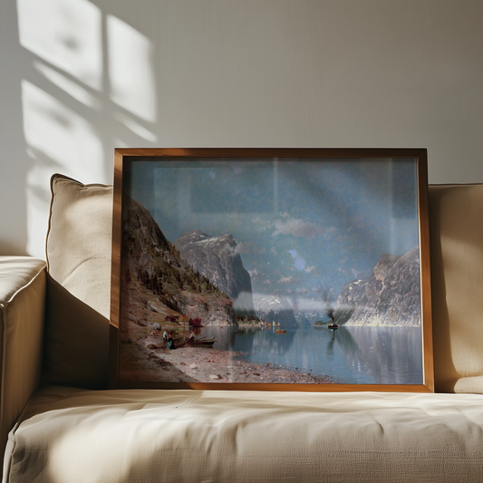 Adelsteen Normann - Landscape with Fjords