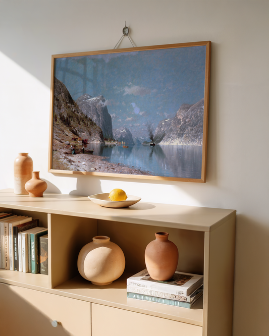 Adelsteen Normann - Landscape with Fjords