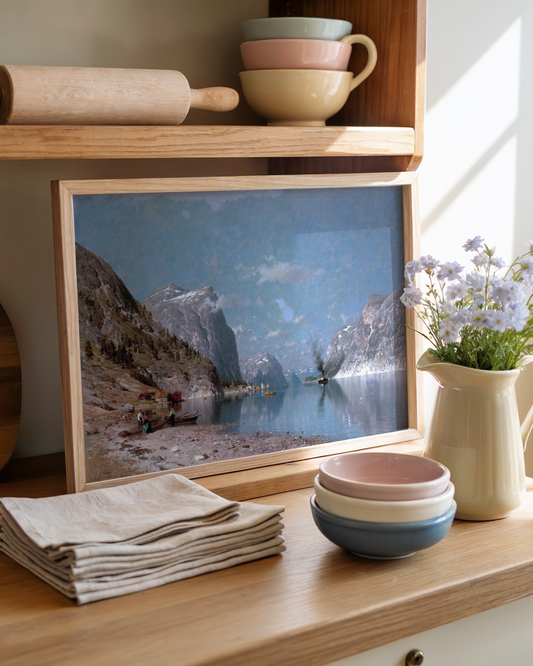 Adelsteen Normann - Landscape with Fjords