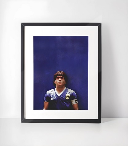 Diego Maradona Kunst - Samling - Kunsttrykk A3+/A3 - Uten ramme #5 Diego Maradona v2