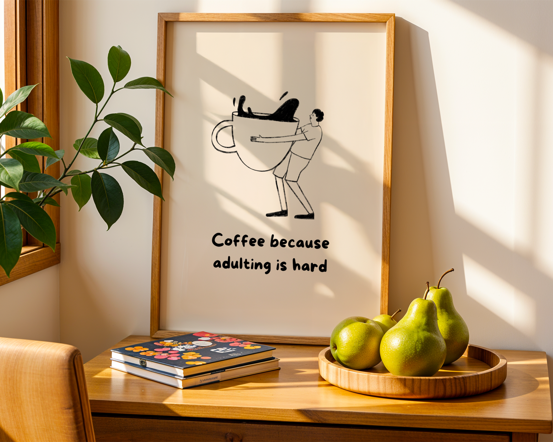 Coffee Because Adulting Is Hard