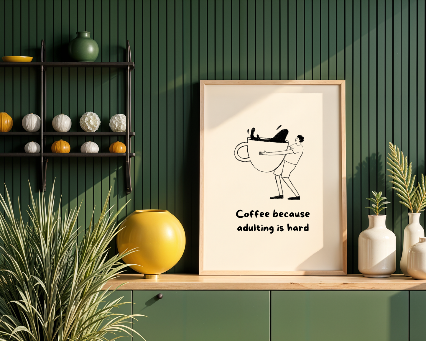 Coffee Because Adulting Is Hard