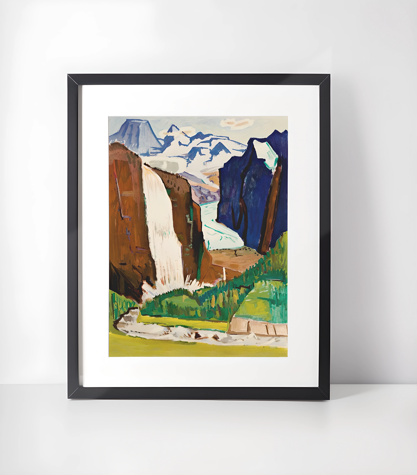 Norge Vintage Posters Kunstsamling - Kunsttrykk A3+/A3 - Uten ramme