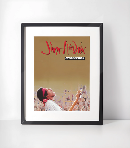 Woodstock Festival Kunstsamling - Kunsttrykk A3+/A3 - Uten ramme