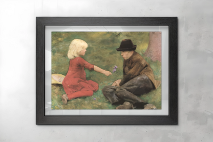 Erik Werenskiold (1855-1938) Kunstsamling - Kunsttrykk A3+/A3 - Uten ramme