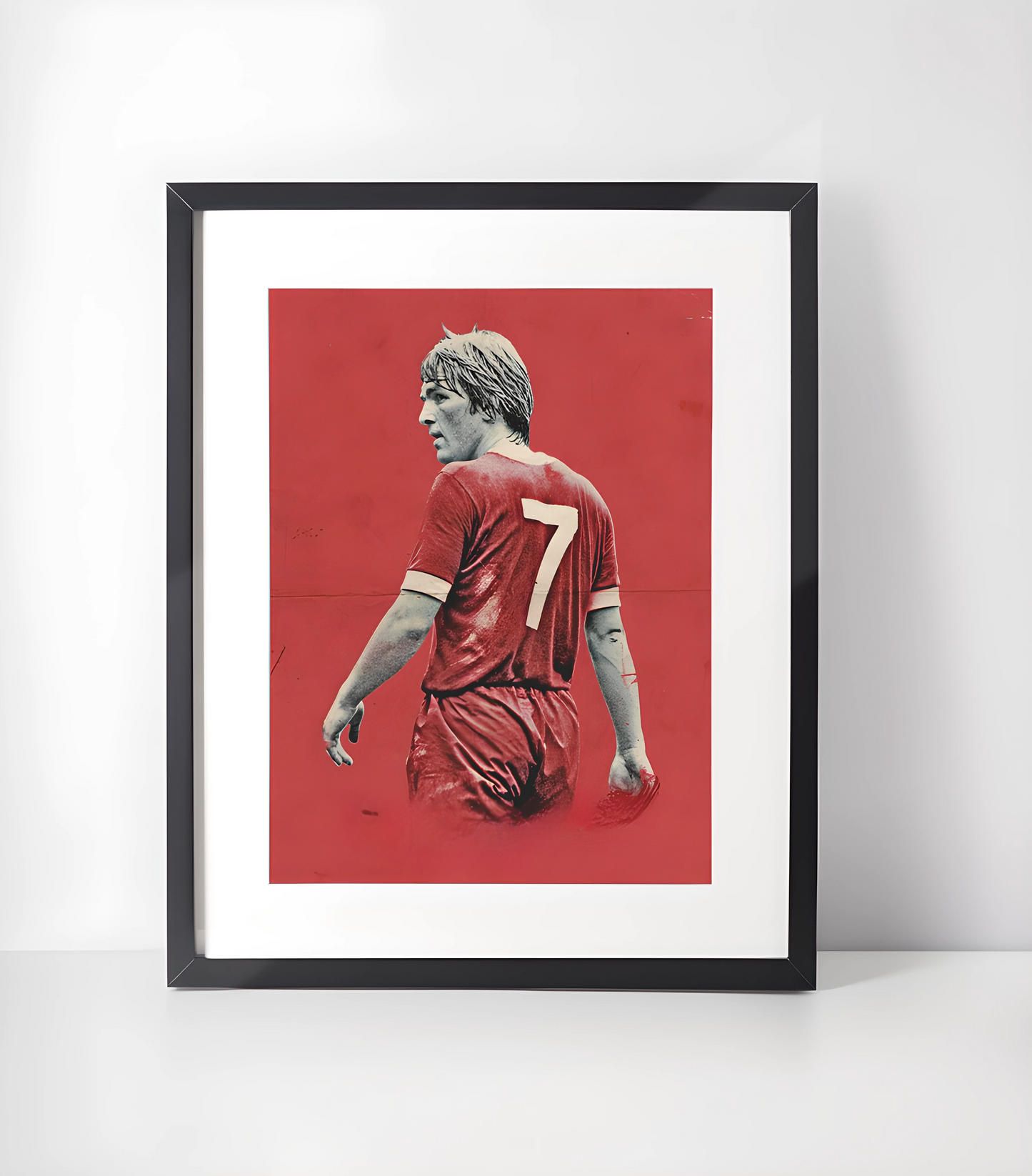 Liverpool Fotballkunst - Samling - Kunsttrykk A3+/A3 - Uten ramme #9 Kenny Dalglish