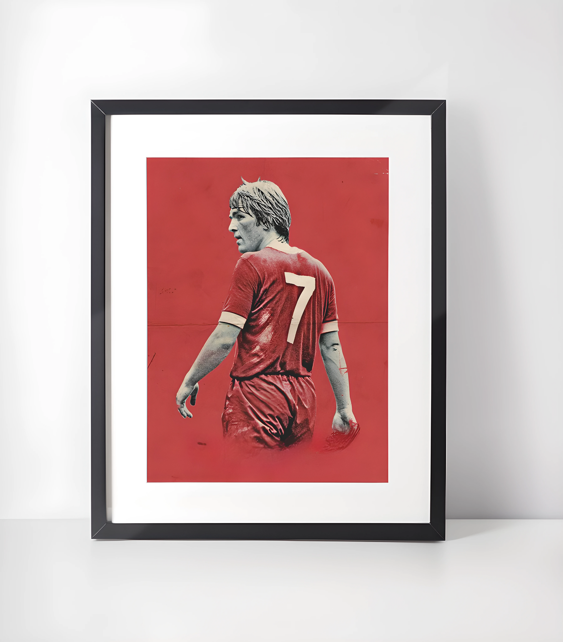 Liverpool Fotballkunst - Samling - Kunsttrykk A3+/A3 - Uten ramme #9 Kenny Dalglish