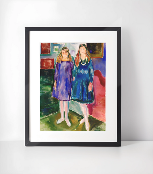 Edvard Munch Samling - Kunsttrykk A3+/A3 - Uten ramme