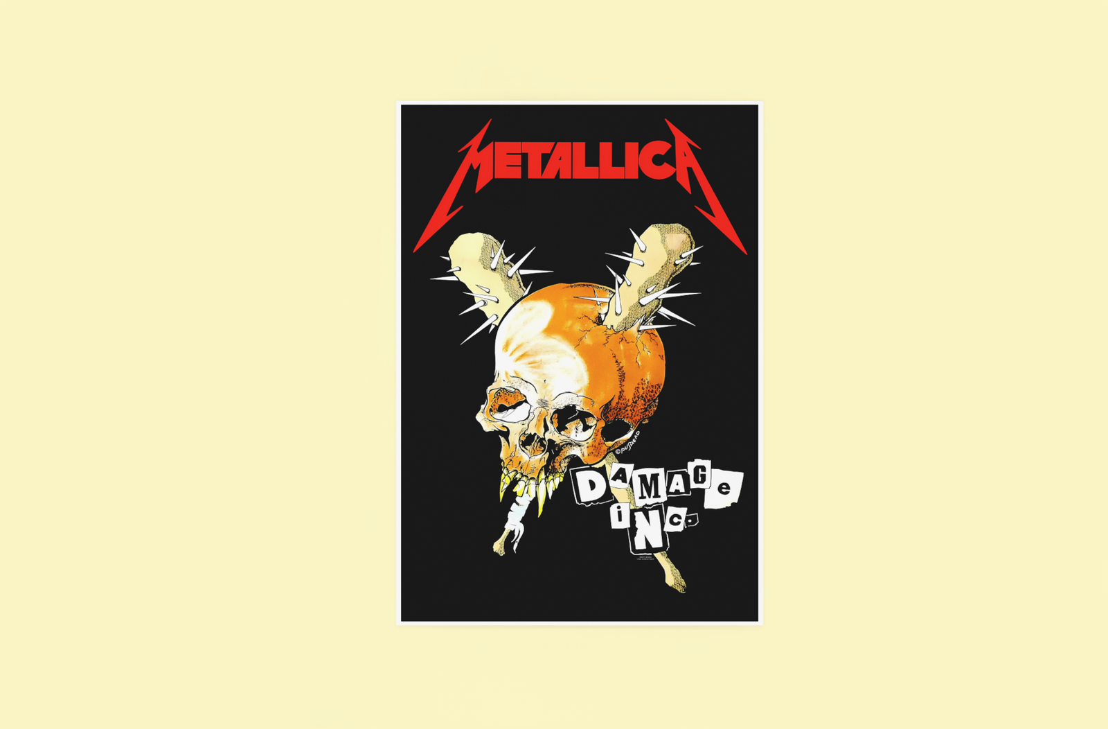 Metallica Illustrasjoner Kunstsamling - Kunsttrykk A3+/A3 - Uten ramme