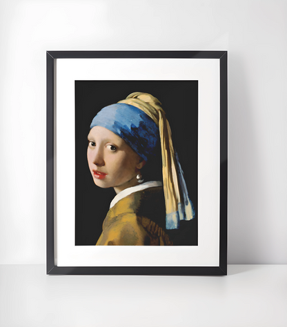 Johannes Vermeer Kunstsamling - Kunsttrykk A3+/A3 - Uten ramme