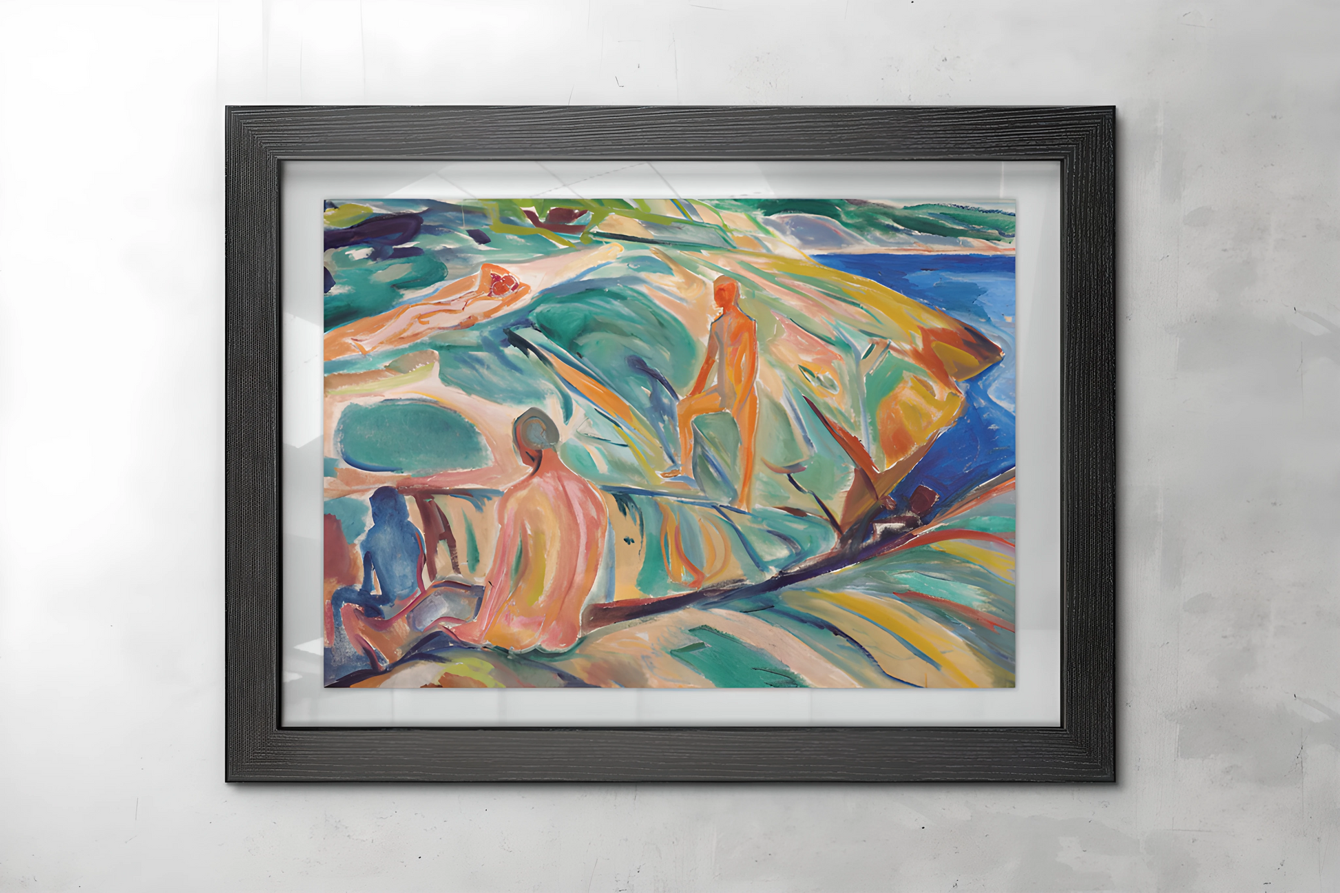 Edvard Munch Nakne Malerier Kunstsamling - Kunsttrykk A3+/A3 - Uten ramme