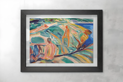 Edvard Munch Nakne Malerier Kunstsamling - Kunsttrykk A3+/A3 - Uten ramme