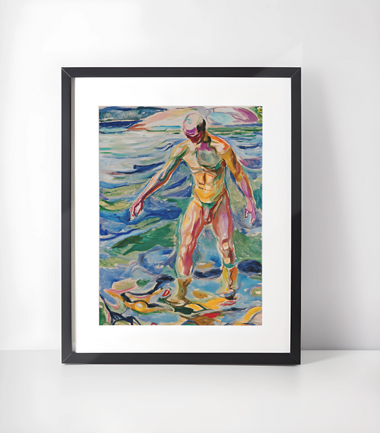 Edvard Munch Nakne Malerier Kunstsamling - Kunsttrykk A3+/A3 - Uten ramme