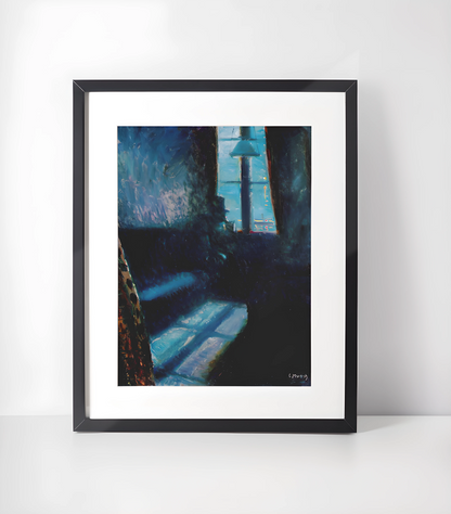 Edvard Munch Samling - Kunsttrykk A3+/A3 - Uten ramme #3 Night in Saint-Cloud 1890