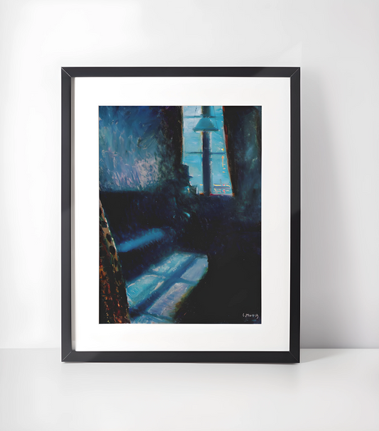 Edvard Munch Samling - Kunsttrykk A3+/A3 - Uten ramme #3 Night in Saint-Cloud 1890