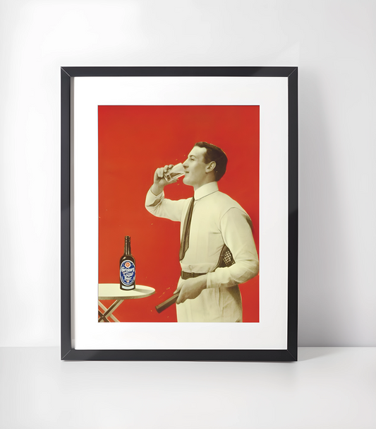 Kunst til Bar - Kunstsamling - Kunsttrykk A3+/A3 - Uten ramme #6 Retro Øl Reklame