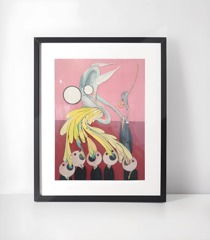 Pink Floyd Illustrasjoner Kunstsamling - Kunsttrykk A3+/A3 - Uten ramme