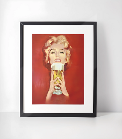 Pilsner / ØL Kunstsamling - Kunsttrykk A3+/A3 - Uten ramme