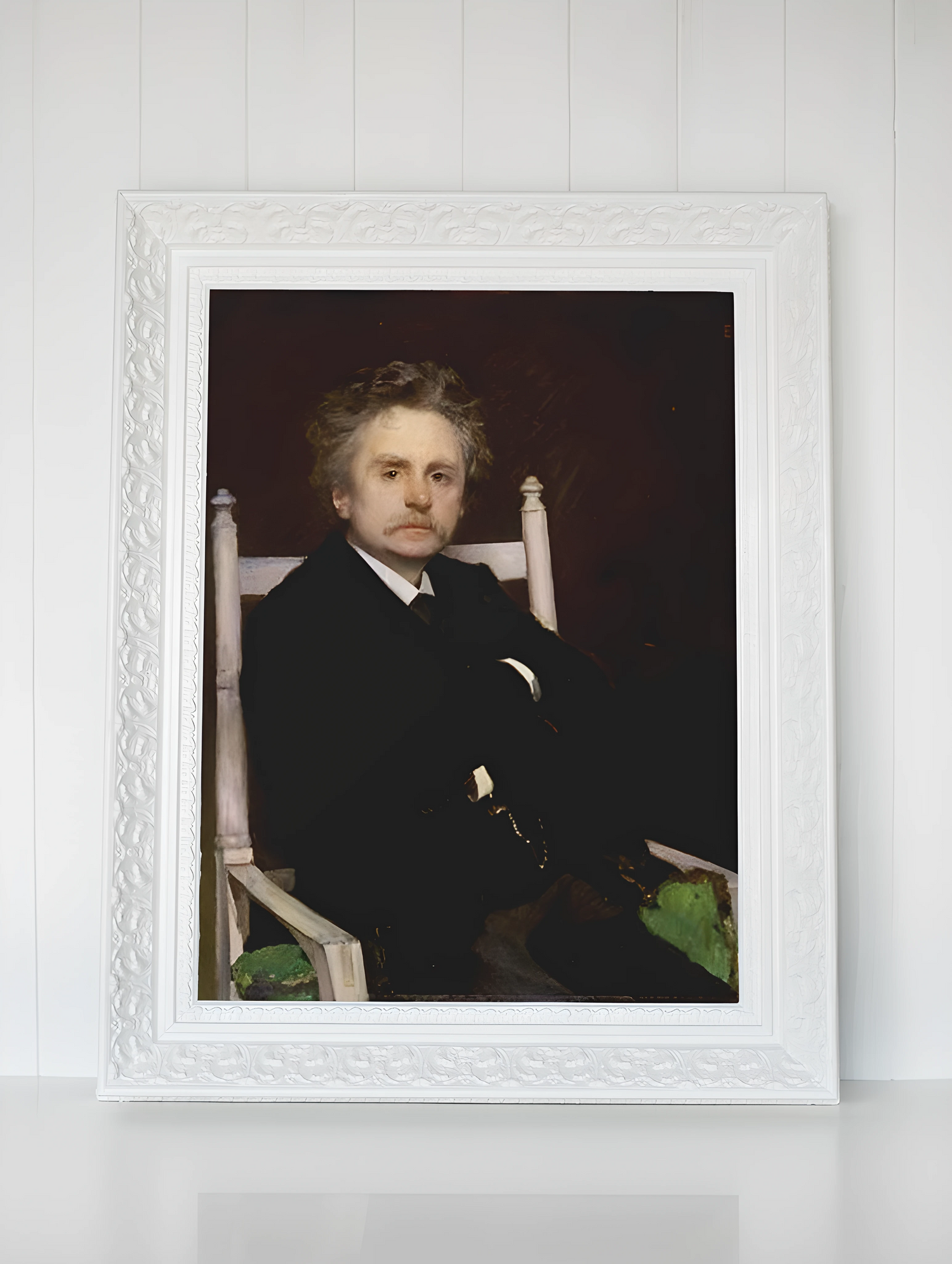 Edvard Grieg Kunstsamling - Kunsttrykk A3+/A3 - Uten ramme #1 Edvard Grieg av Eilif Peterssen